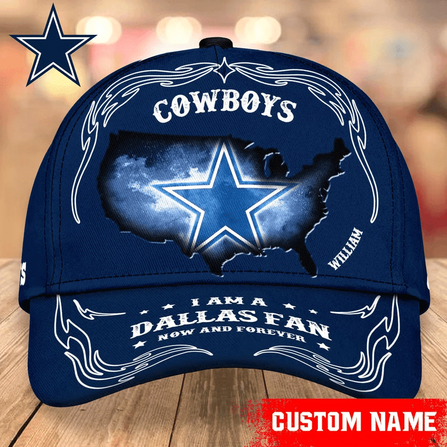 Dallas Cowboys Baseball Caps Custom Name - Anz3dgift.com