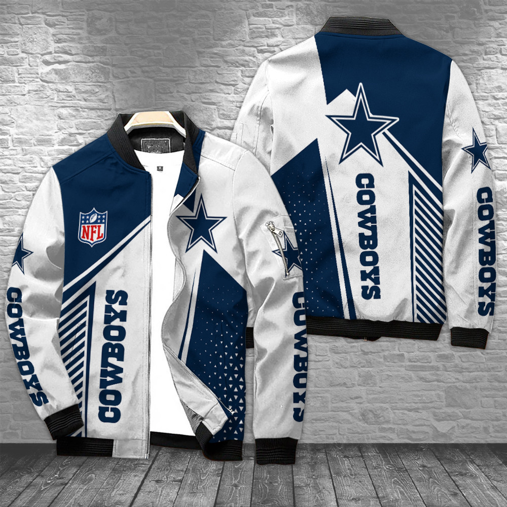 Dallas Cowboys Bomber Jacket BG162 - Anz3dgift.com