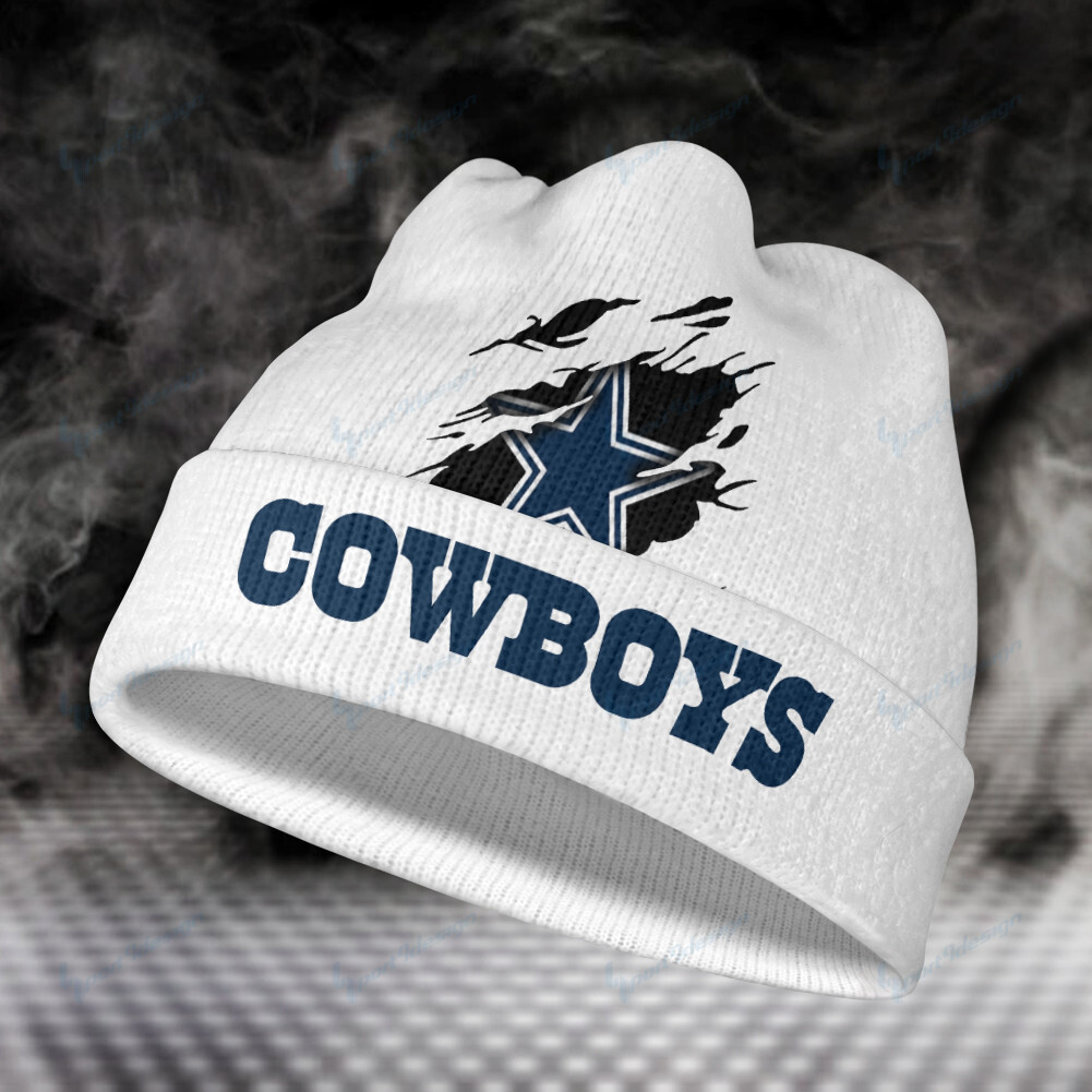 Dallas Cowboys Wool Beanie 18 - Anz3dgift.com