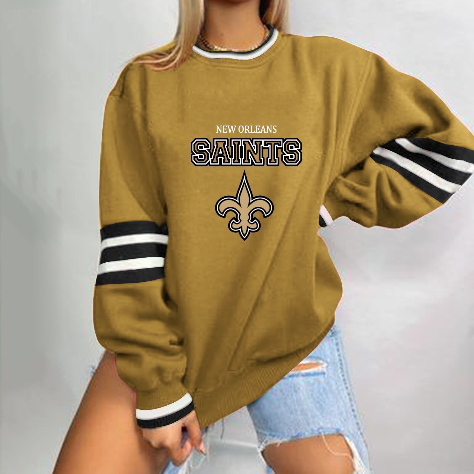 New Orleans Saints 3D Printed Sweater - Anz3dgift.com