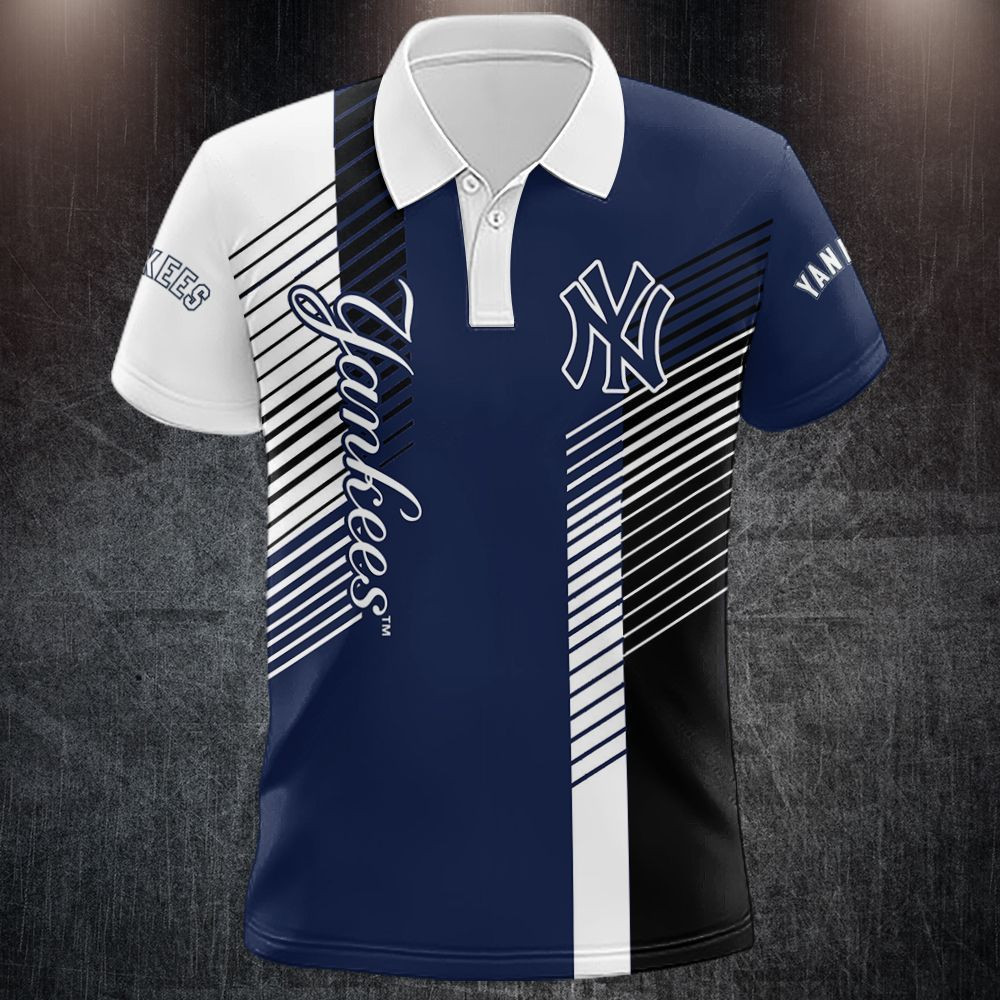 New York Yankees Polo T-Shirt 023 - Anz3dgift.com