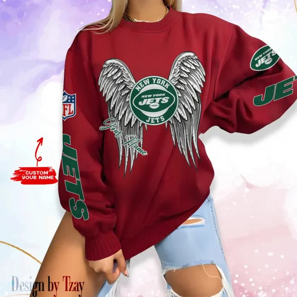 New York Jets Personalized Fashion Design New Woolen Sweater BGSWT337 - Image 5