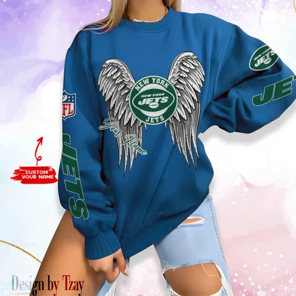 New York Jets Personalized Fashion Design New Woolen Sweater BGSWT337 - Image 4