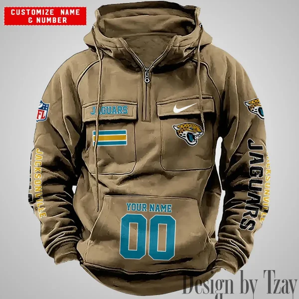 Jacksonville Jaguars Vintage Men Hoodie AZVMHD394