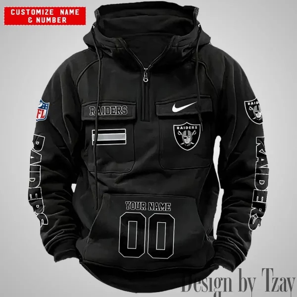 Las Vegas Raiders Vintage Men Hoodie AZVMHD396