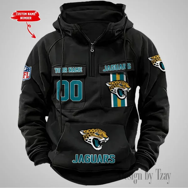 Jacksonville Jaguars Vintage Men Hoodie AZVMHD426