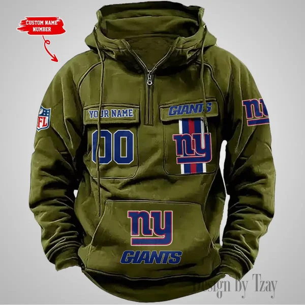 New York Giants Vintage Men Hoodie AZVMHD435 - Image 3