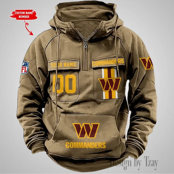 Washington Commanders Vintage Men Hoodie AZVMHD443