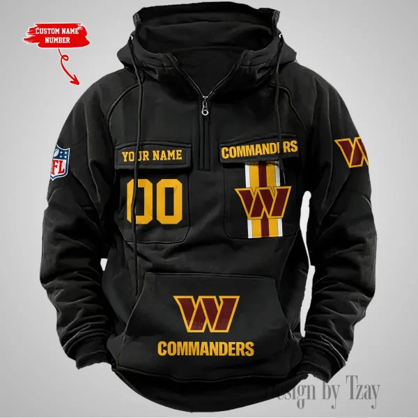 Washington Commanders Vintage Men Hoodie AZVMHD443 - Image 5