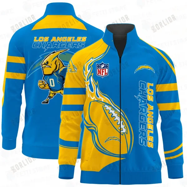 Los Angeles Rams Stand-up Collar Jacket Allover Full Print SPTSCJAFP054