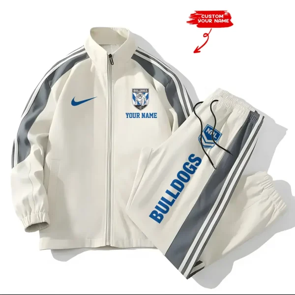 Canterbury-Bankstown Bulldogs NRL New Style Versatile Sports Set Jacket And Pants S9VSS2PS096