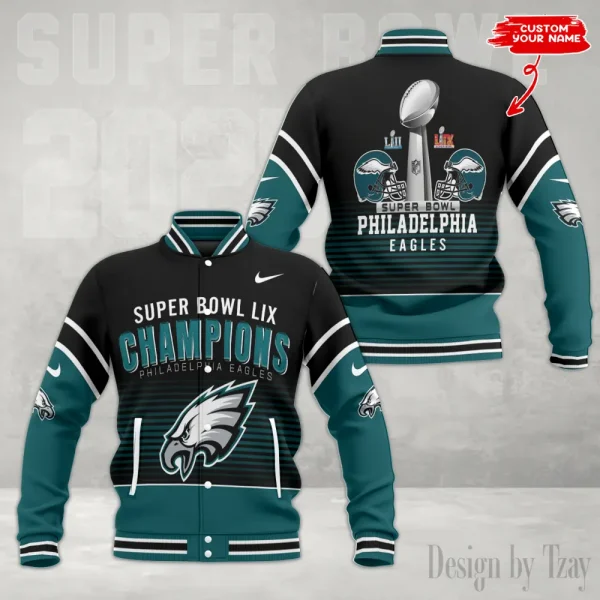 Philadelphia Eagles Unisex Exclusive Styles Varsity Jacket SPTBBJACKET430