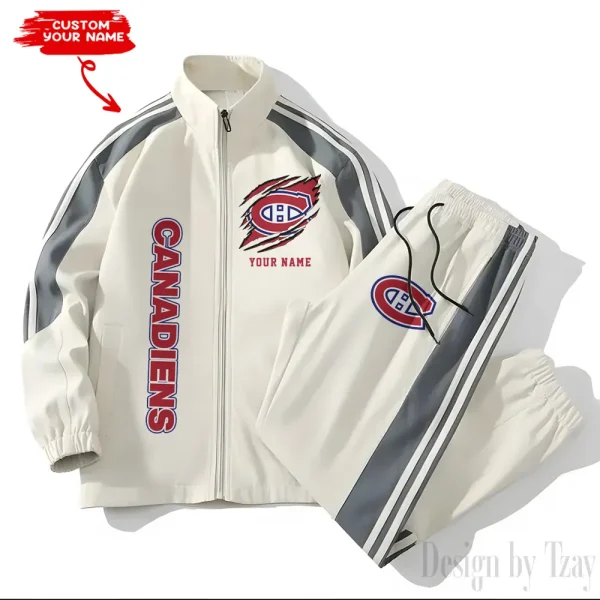 Montréal Canadiens NHL New Style Versatile Sports Set Jacket And Pants S9VSS2PS278