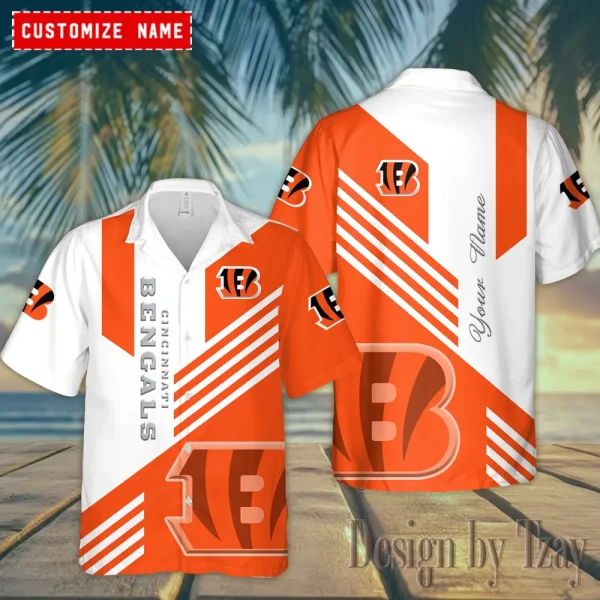 Cincinnati Bengals Tropical Hawaiian Shirt Trending 2025 ANZ-AZHWS739