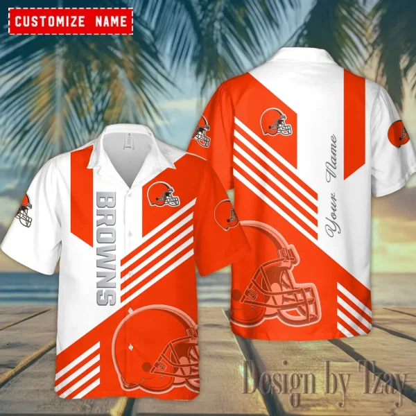 Cleveland Browns Tropical Hawaiian Shirt Trending 2025 ANZ-AZHWS740