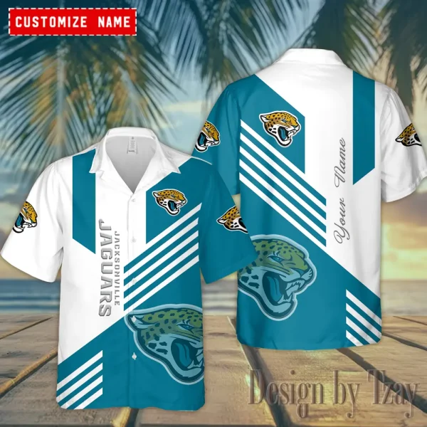 Jacksonville Jaguars Tropical Hawaiian Shirt Trending 2025 ANZ-AZHWS747