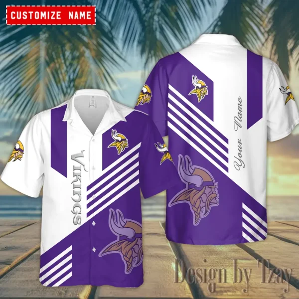 Minnesota Vikings Tropical Hawaiian Shirt Trending 2025 ANZ-AZHWS753