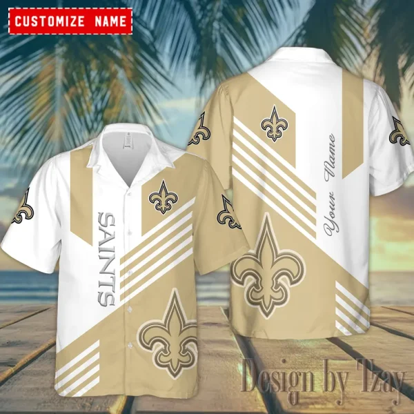 New Orleans Saints Tropical Hawaiian Shirt Trending 2025 ANZ-AZHWS755