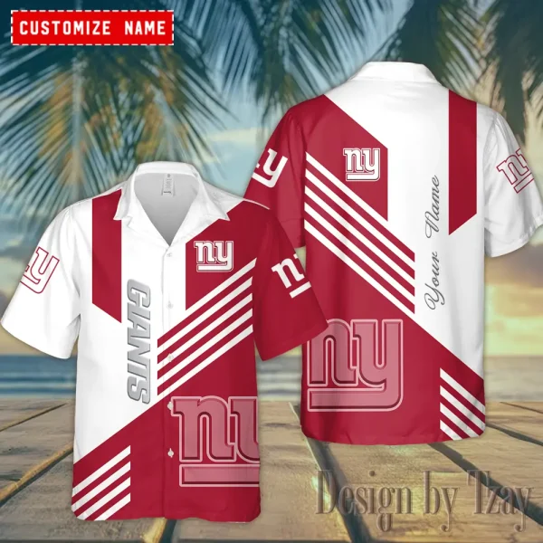 New York Giants Tropical Hawaiian Shirt Trending 2025 ANZ-AZHWS756