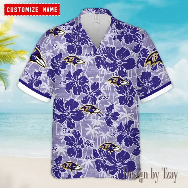 Baltimore Ravens  Tropical Hawaiian Shirt Trending 2025 ANZ-AZHWS767