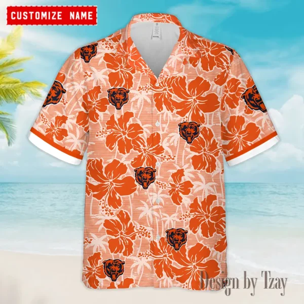 Chicago Bears Tropical Hawaiian Shirt Trending 2025 ANZ-AZHWS770