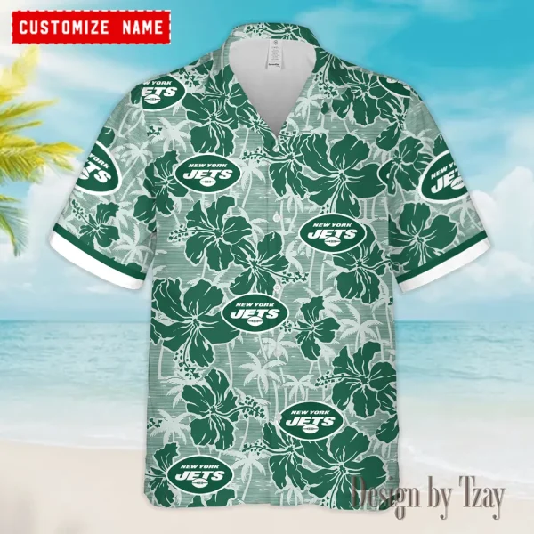 New York Jets  Tropical Hawaiian Shirt Trending 2025 ANZ-AZHWS789