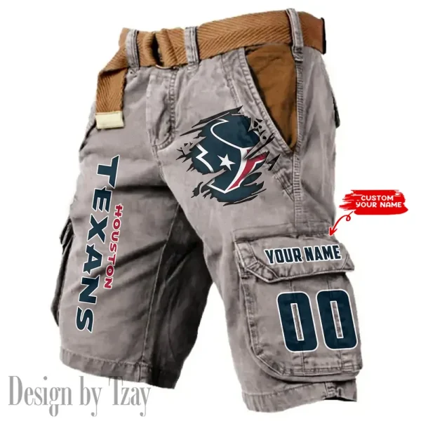 Houston Texans Men Cargo Shorts (Belt Not Included) trending 2025 ANZ-S9MCS315 - Image 3