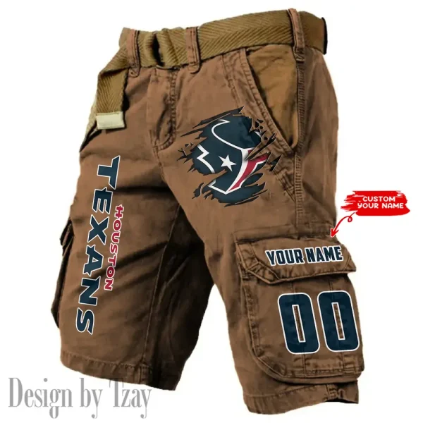 Houston Texans Men Cargo Shorts (Belt Not Included) trending 2025 ANZ-S9MCS315 - Image 4