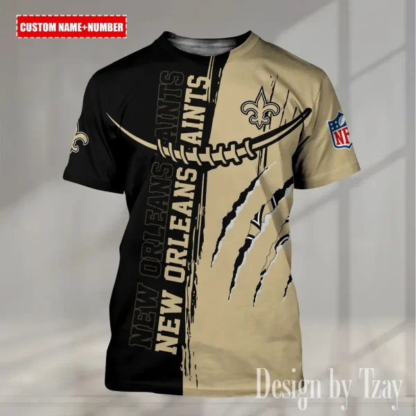 New Orleans Saints Summer T-shirt Clothes ANZ-ANZTS1041 - Image 2