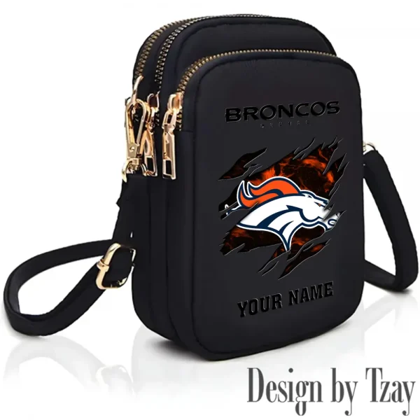 Denver Broncos Shoulder Strap Handbag Female Girls Bags Teenagers Bag Gift Trending 2025