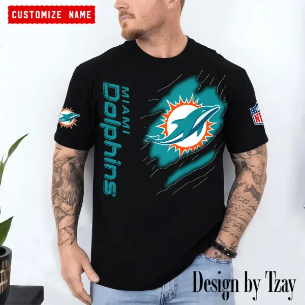Miami Dolphins Summer T-shirt Clothes ANZ-ANZTS1051