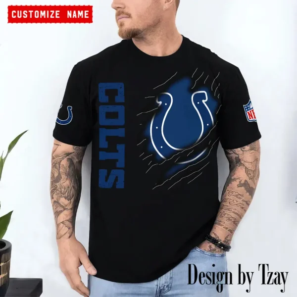 Indianapolis Colts Summer T-shirt Clothes ANZ-ANZTS1057