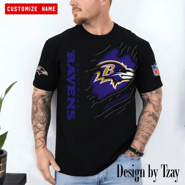 Baltimore Ravens Summer T-shirt Clothes ANZ-ANZTS1074