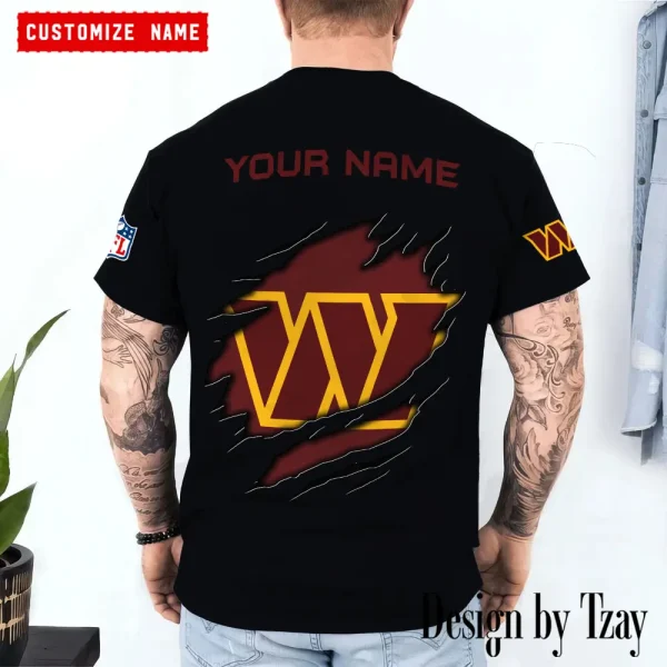 Washington Commanders Summer T-shirt Clothes ANZ-ANZTS1078 - Image 2