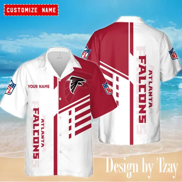 Atlanta Falcons Hawaiian Shirt for Men Treding 2025 ANZ-AZHWS917