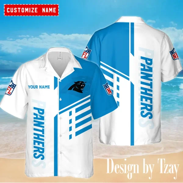 Carolina Panthers Hawaiian Shirt for Men Treding 2025 ANZ-AZHWS920