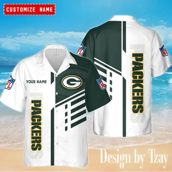 Green Bay Packers Hawaiian Shirt for Men Treding 2025 ANZ-AZHWS926