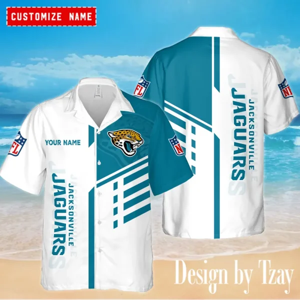 Jacksonville Jaguars Hawaiian Shirt for Men Treding 2025 ANZ-AZHWS929