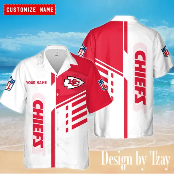 Kansas City Chiefs Hawaiian Shirt for Men Treding 2025 ANZ-AZHWS930