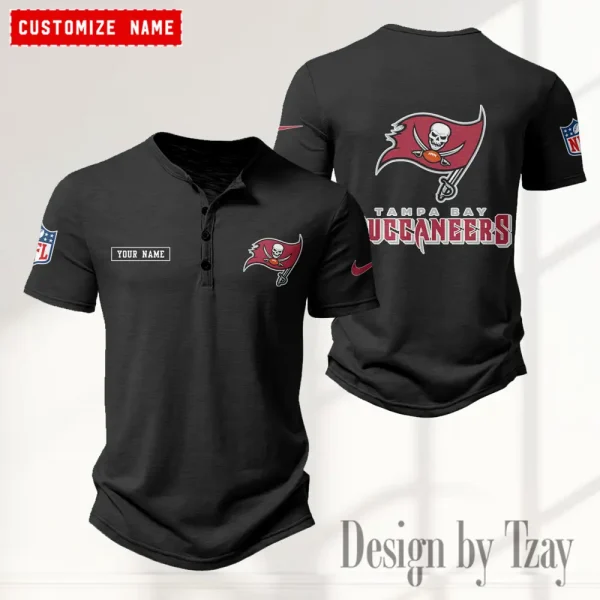 Tampa Bay Buccaneers Men’s Button Designer T-Shirts New Fashion 2025 ANZMBHCTS030 - Image 5