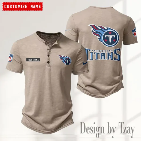 Tennessee Titans Men’s Button Designer T-Shirts New Fashion 2025 ANZMBHCTS031 - Image 4