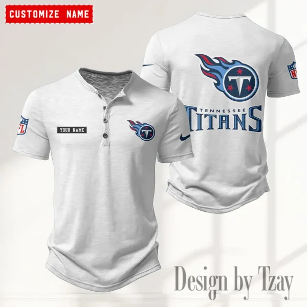 Tennessee Titans Men’s Button Designer T-Shirts New Fashion 2025 ANZMBHCTS031 - Image 5