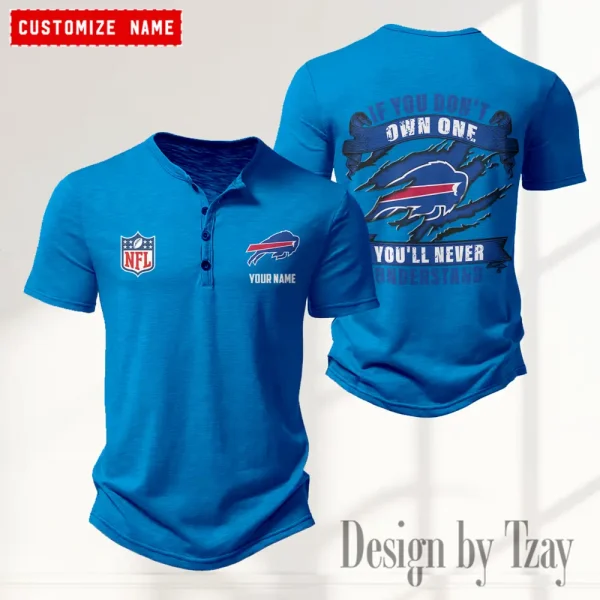 Buffalo Bills Men’s Button Designer T-Shirts New Fashion 2025 ANZMBHCTS068