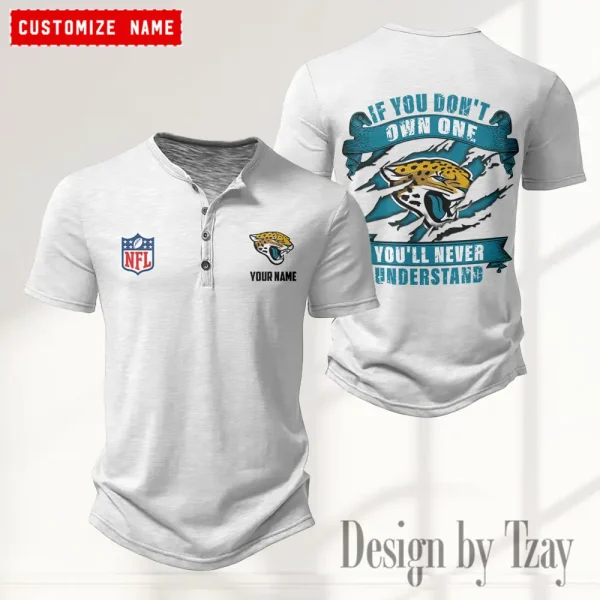 Jacksonville Jaguars Men’s Button Designer T-Shirts New Fashion 2025 ANZMBHCTS079 - Image 4