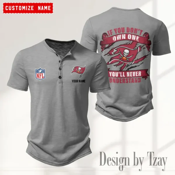 Tampa Bay Buccaneers Men’s Button Designer T-Shirts New Fashion 2025 ANZMBHCTS094 - Image 4