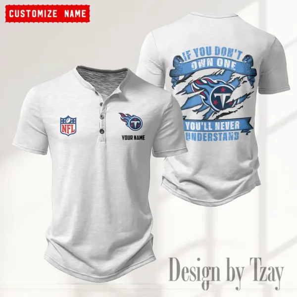 Tennessee Titans Men’s Button Designer T-Shirts New Fashion 2025 ANZMBHCTS095 - Image 5