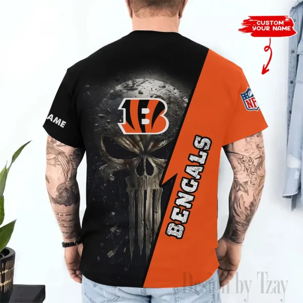 Cincinnati Bengals Summer T-shirt Clothes Trending 2025 ANZ-AZTS1349 - Image 2