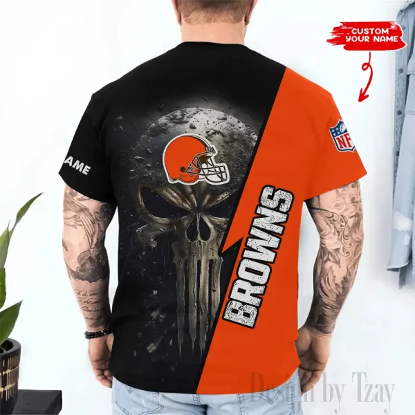 Cleveland Browns Summer T-shirt Clothes Trending 2025 ANZ-AZTS1350 - Image 2