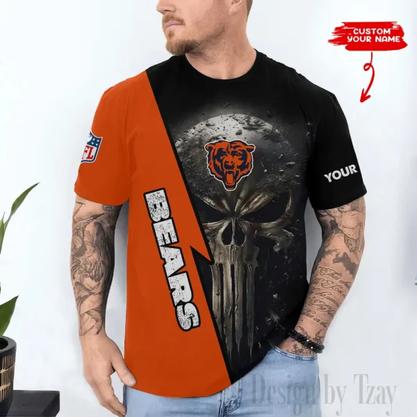 Chicago Bears Summer T-shirt Clothes Trending 2025 ANZ-AZTS1348