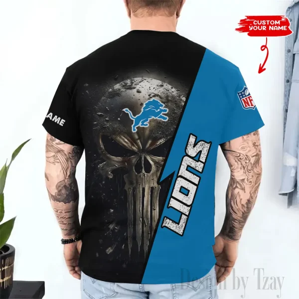 Detroit Lions Summer T-shirt Clothes Trending 2025 ANZ-AZTS1353 - Image 2